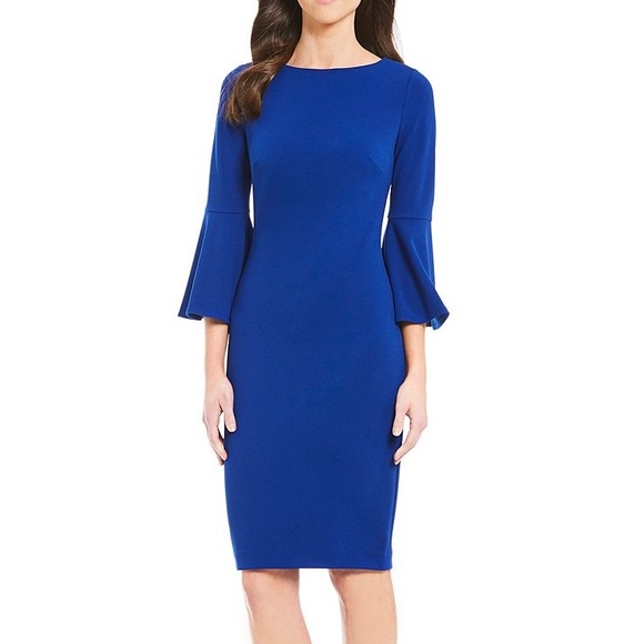 calvin klein regatta sheath dress